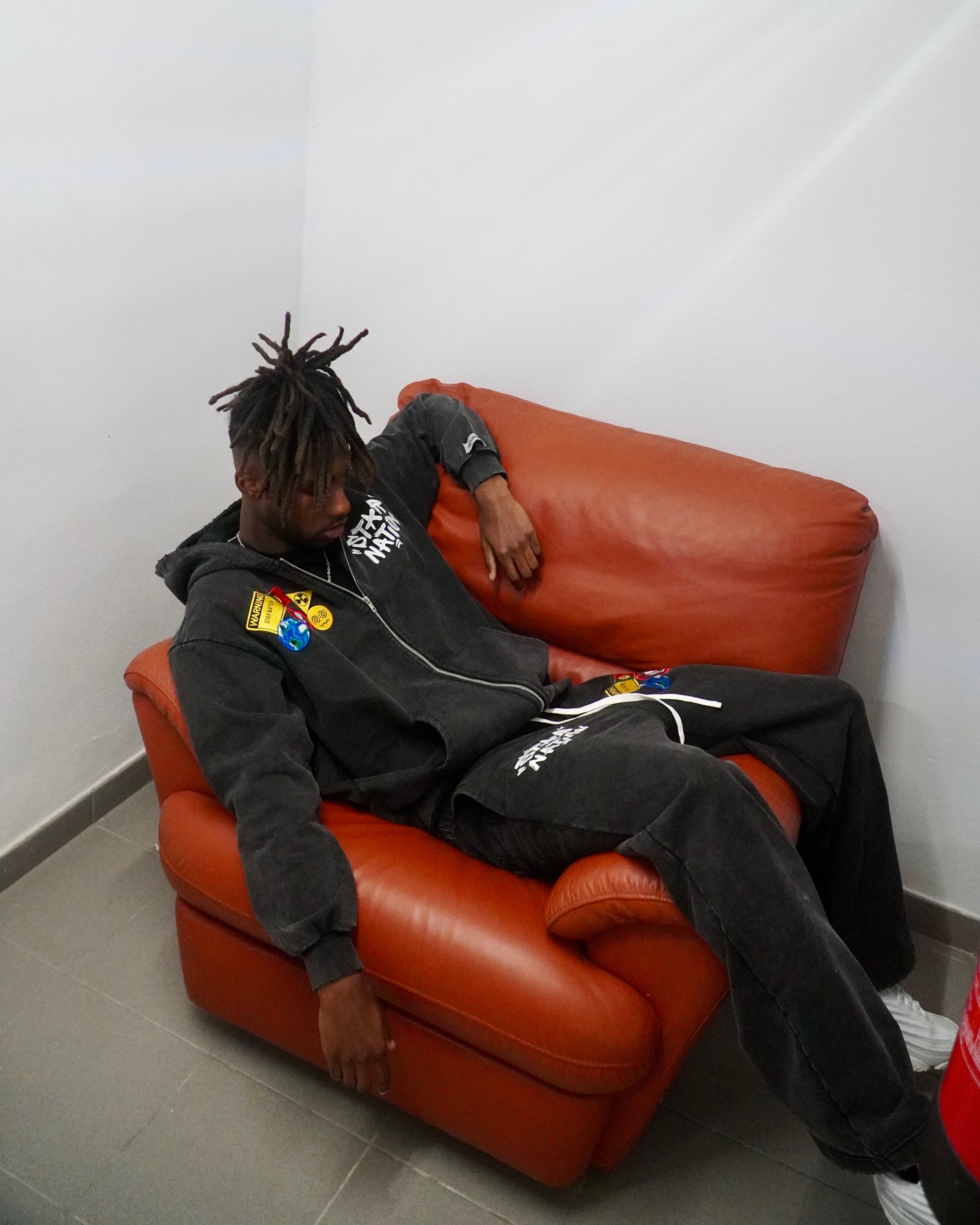 STARNATION PANTS WASHED- BLACK