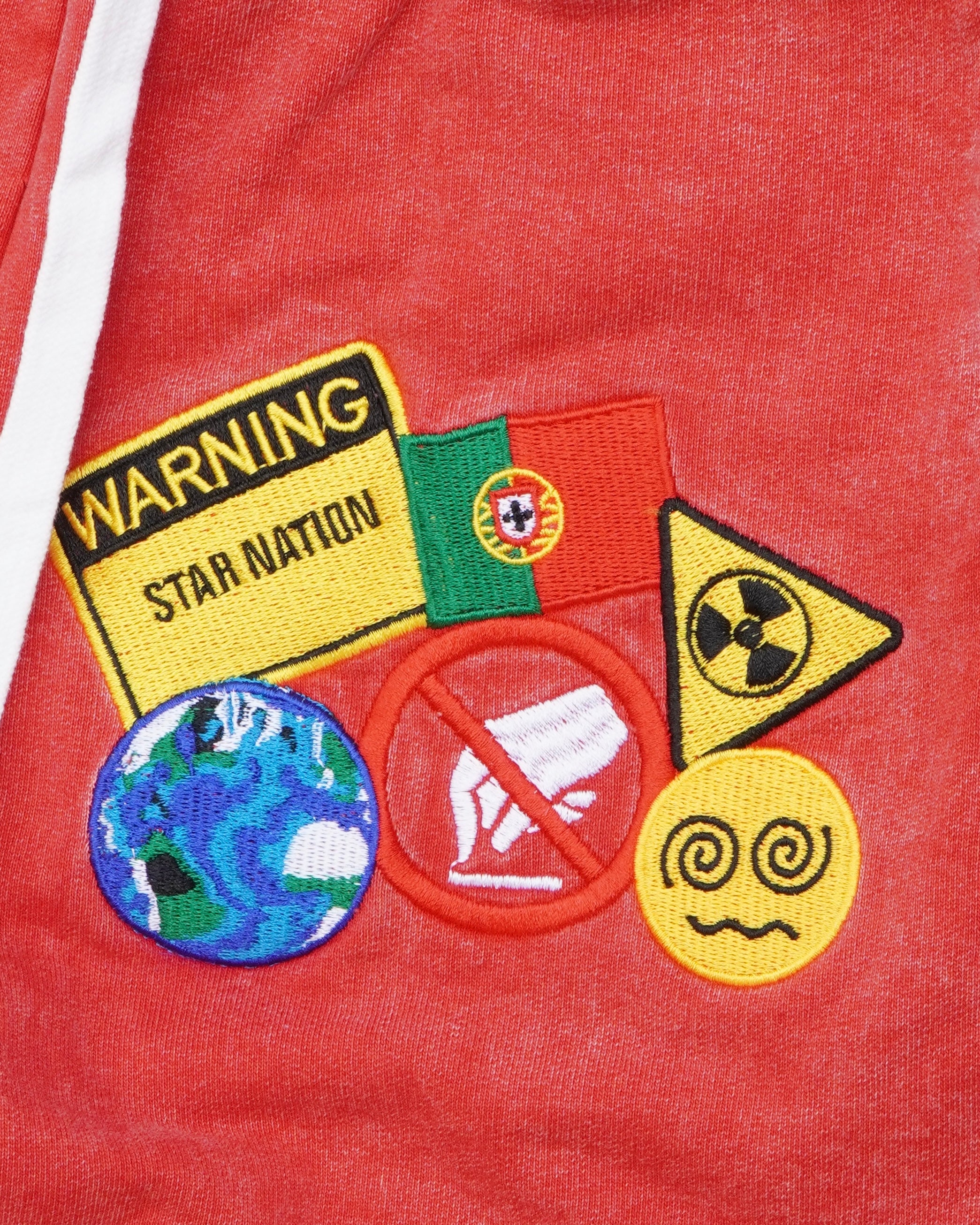 STARNATION PANTS WASHED- RED