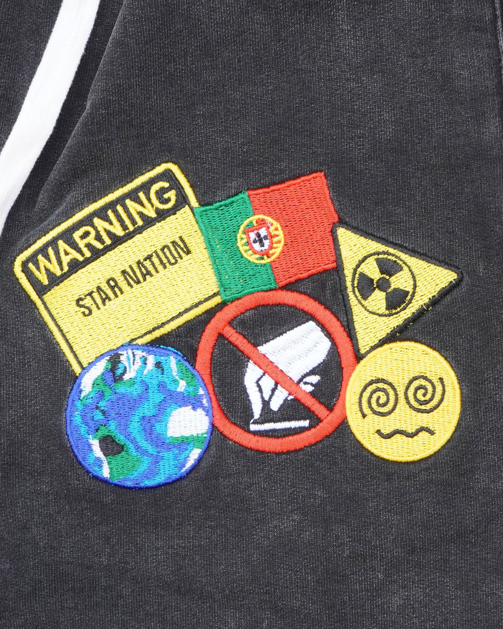 STARNATION PANTS WASHED- BLACK