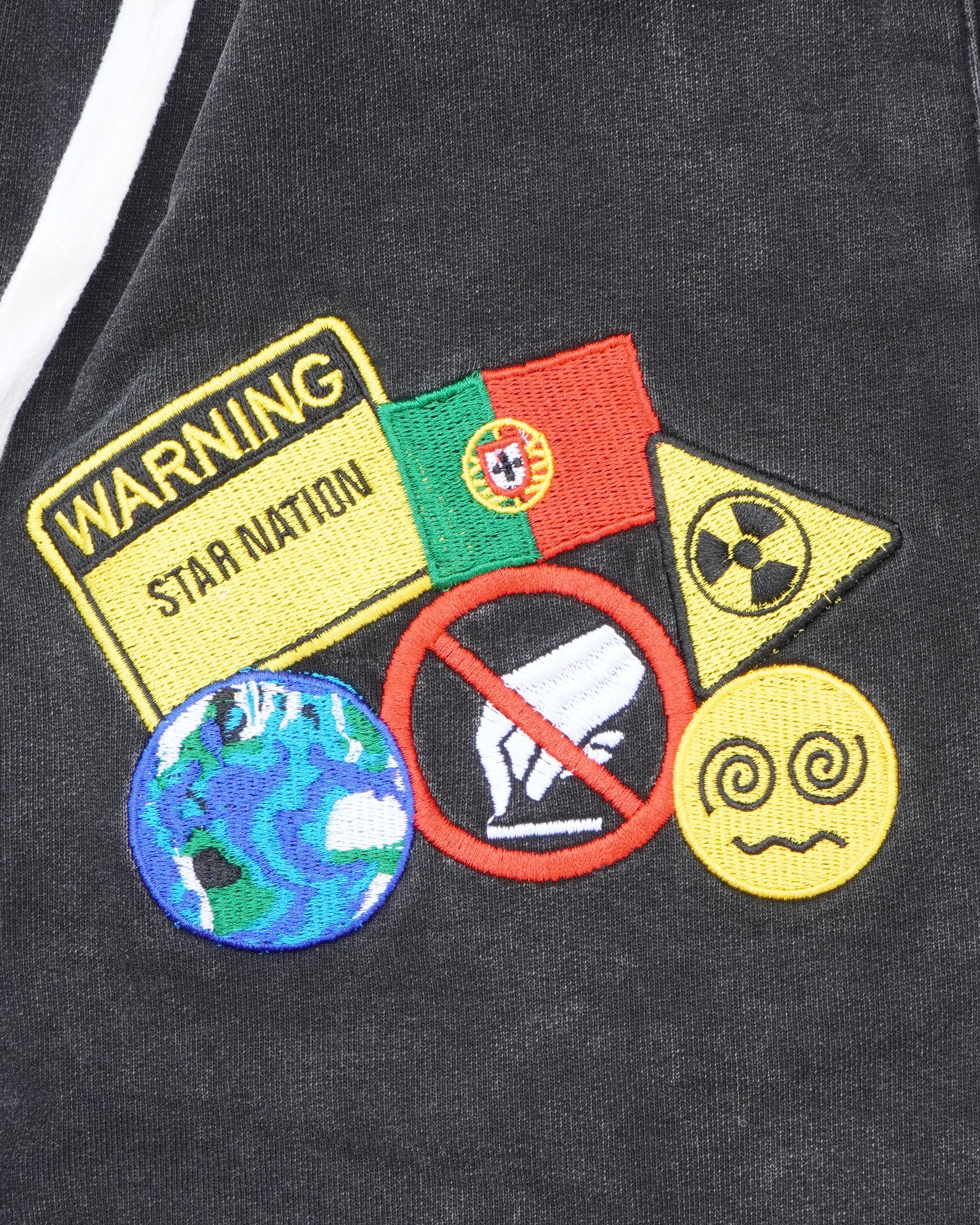 STARNATION PANTS WASHED- BLACK